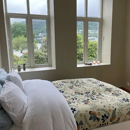 Modern With Panoramic View In Appartement Bergen